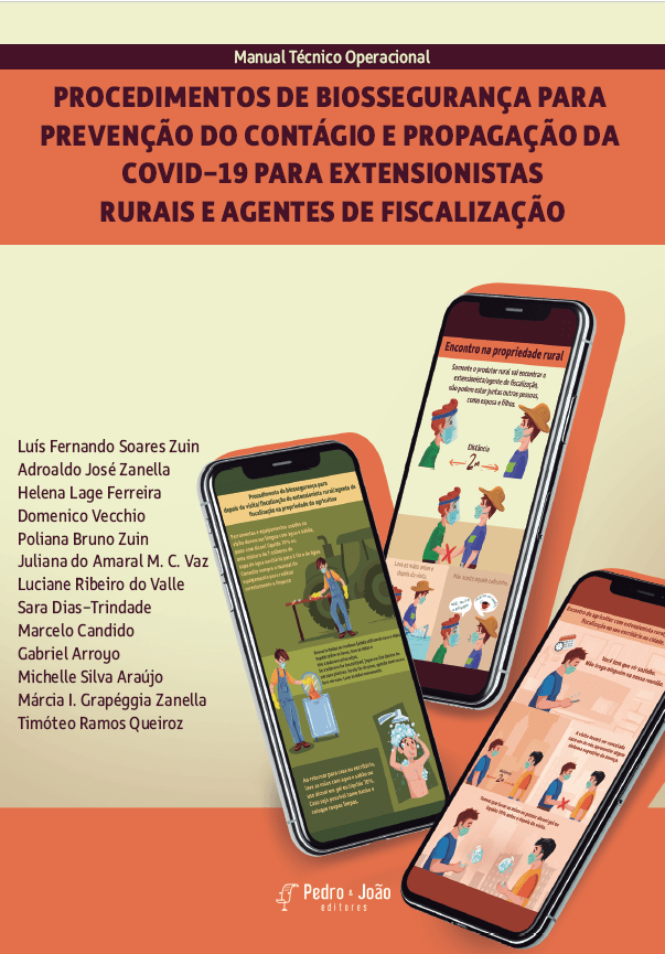 ebookcovid Manual técnico operacional. Procedimentos de biossegurança para prevenção do contágio e propagação da Covid-19 para extensionistas rurais e agentes de fiscalização