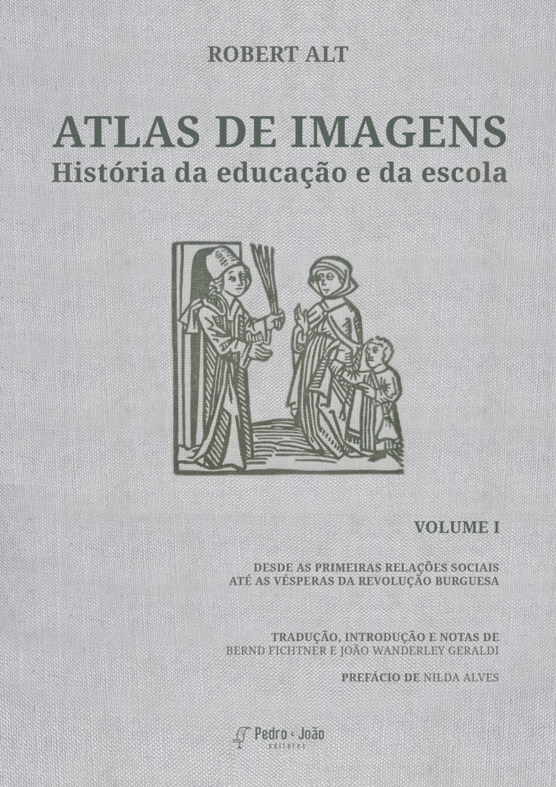 Capa finalizada vol. 1 Atlas de imagens - História da educação e da escola. 2 volumes