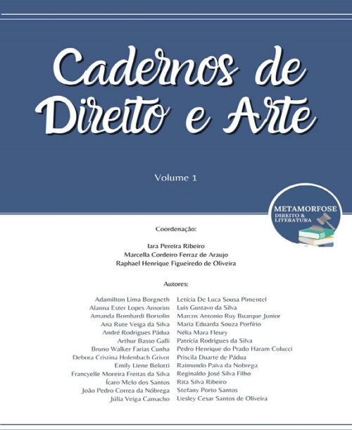 Cadernos de direito e artes