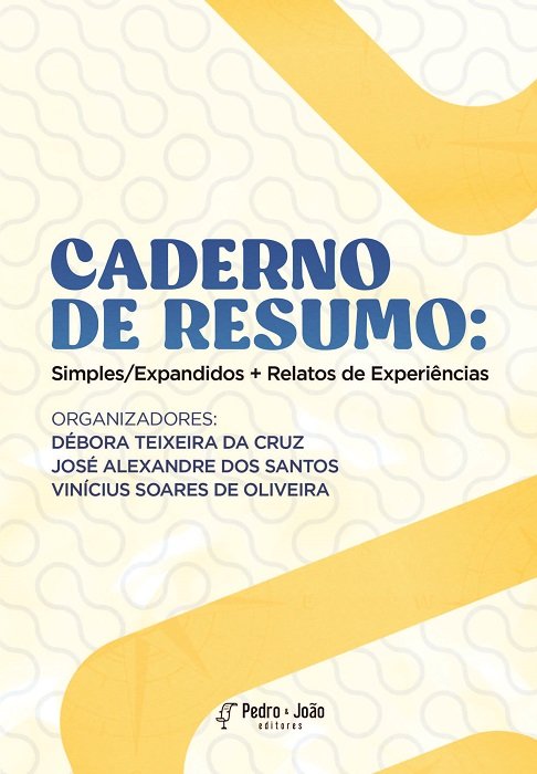Capa_Debora Caderno de Resumo: Simples/Expandidos + Relatos de Experiências