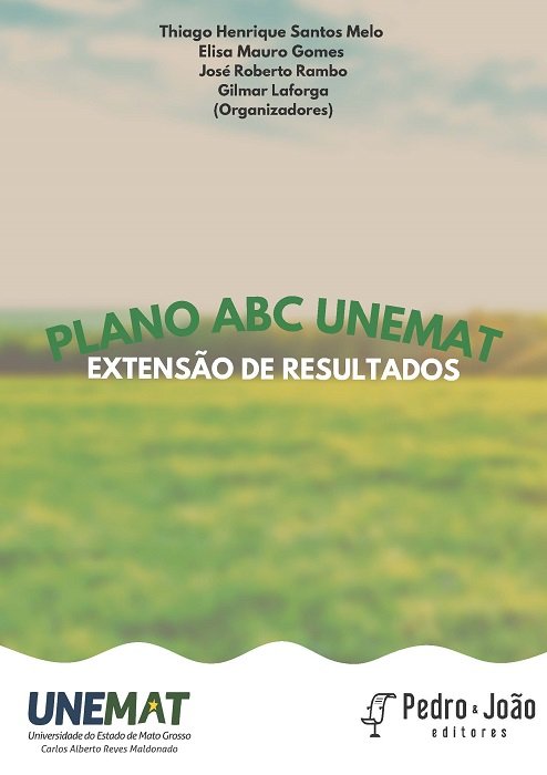 Capa_JoseRambo1 Plano ABC UNEMAT: extensão de resultados