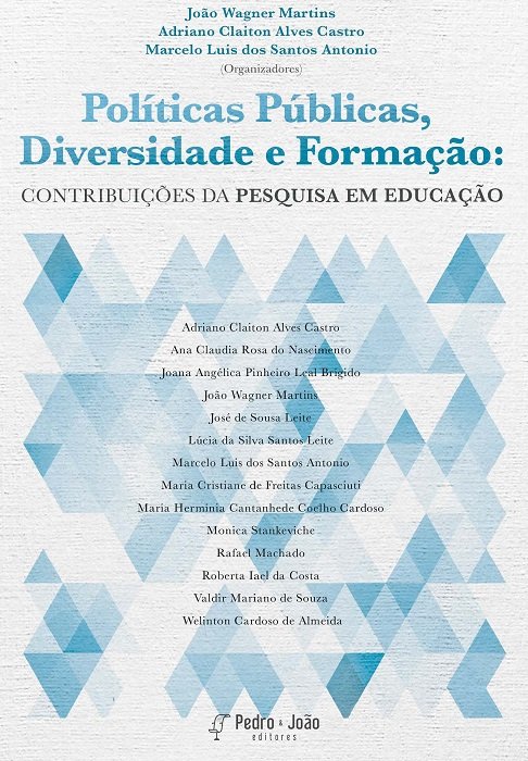 Capa_JoaoWagner2 Políticas públicas, diversidade e formação: contribuições da pesquisa em educação