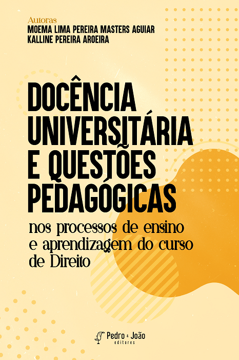 Capa_MoemaMasters Docência universitária e questões pedagógicas nos processos de ensino e aprendizagem do curso de Direito