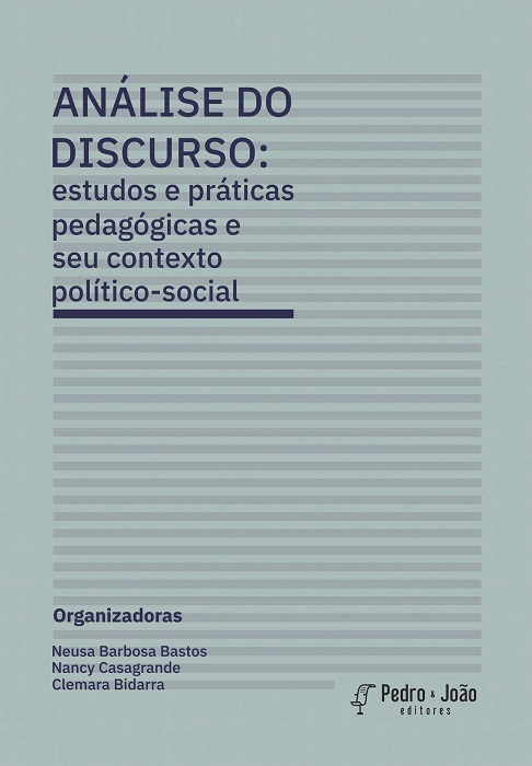 Capa_Clemara Análise do Discurso: estudos e práticas pedagógicas e seu contexto políticosocial