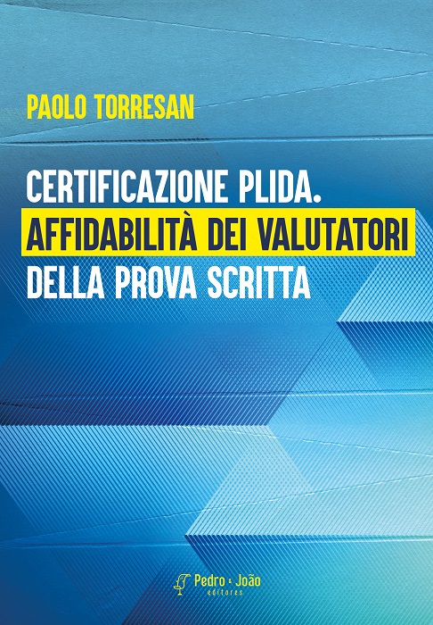 Certificazione PLIDA. Affidabilità dei valutatori della prova scritta