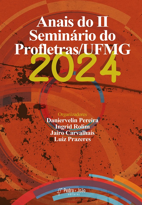 Capa_Daniervelin Anais do II Seminário do Profletras/UFMG 2024
