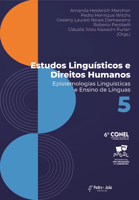 Capa_Amanda Heiderich 5 Estudos Linguísticos e Direitos Humanos: epistemologias linguísticas e ensino de línguas. Vol. 5