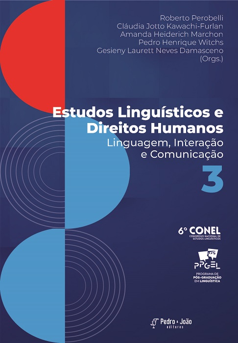 Capa_AmandaHeiderich3 Estudos Linguísticos e Direitos Humanos: linguagem, interação e comunicação. Vol. 3
