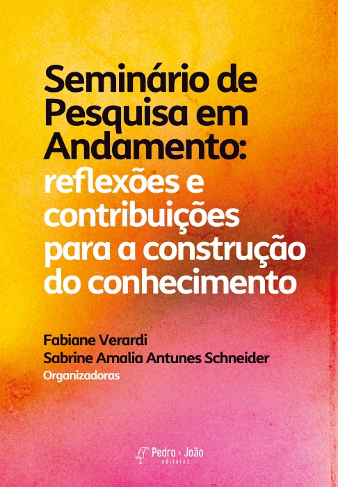 Capa_ClaudiaToldo3 Seminário de Pesquisa em Andamento: reflexões e contribuições para a construção do conhecimento