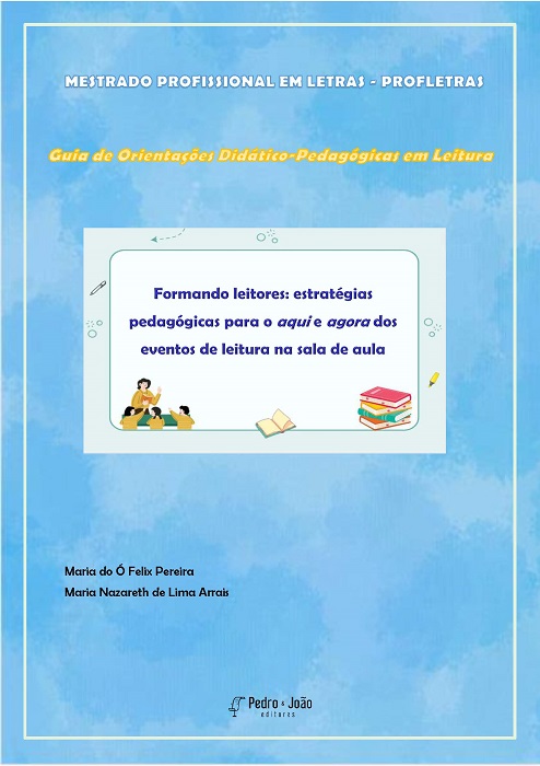 Capa_MariadoO Formando leitores: estratégias pedagógicas para o aqui e agora dos eventos de leitura na sala de aula
