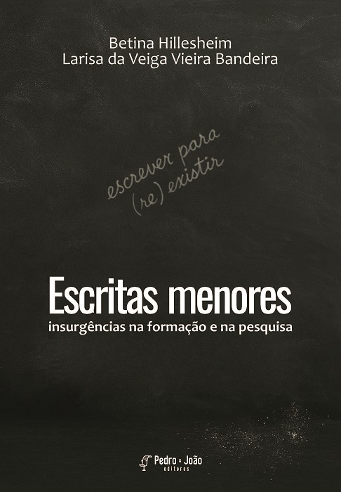 Capa_Betina Escritas menores: insurgências na formação e na pesquisa