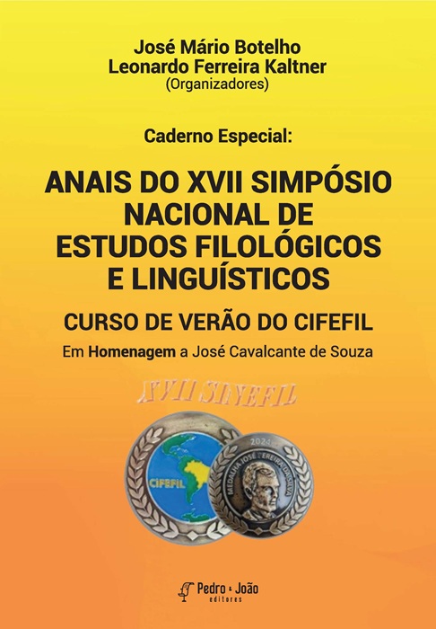 Capa_JoseMario Caderno Especial: Anais do XVII Simpósio Nacional de Estudos Filológicos e Linguísticos