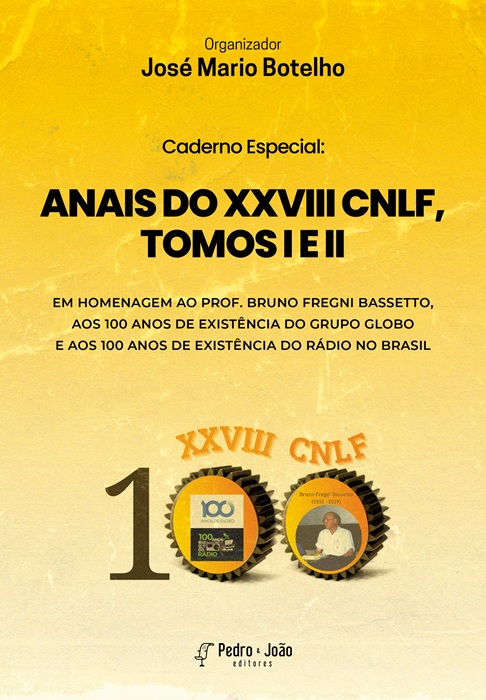 Caderno Especial, Anais do XXVIII CNLF, Tomos I e II